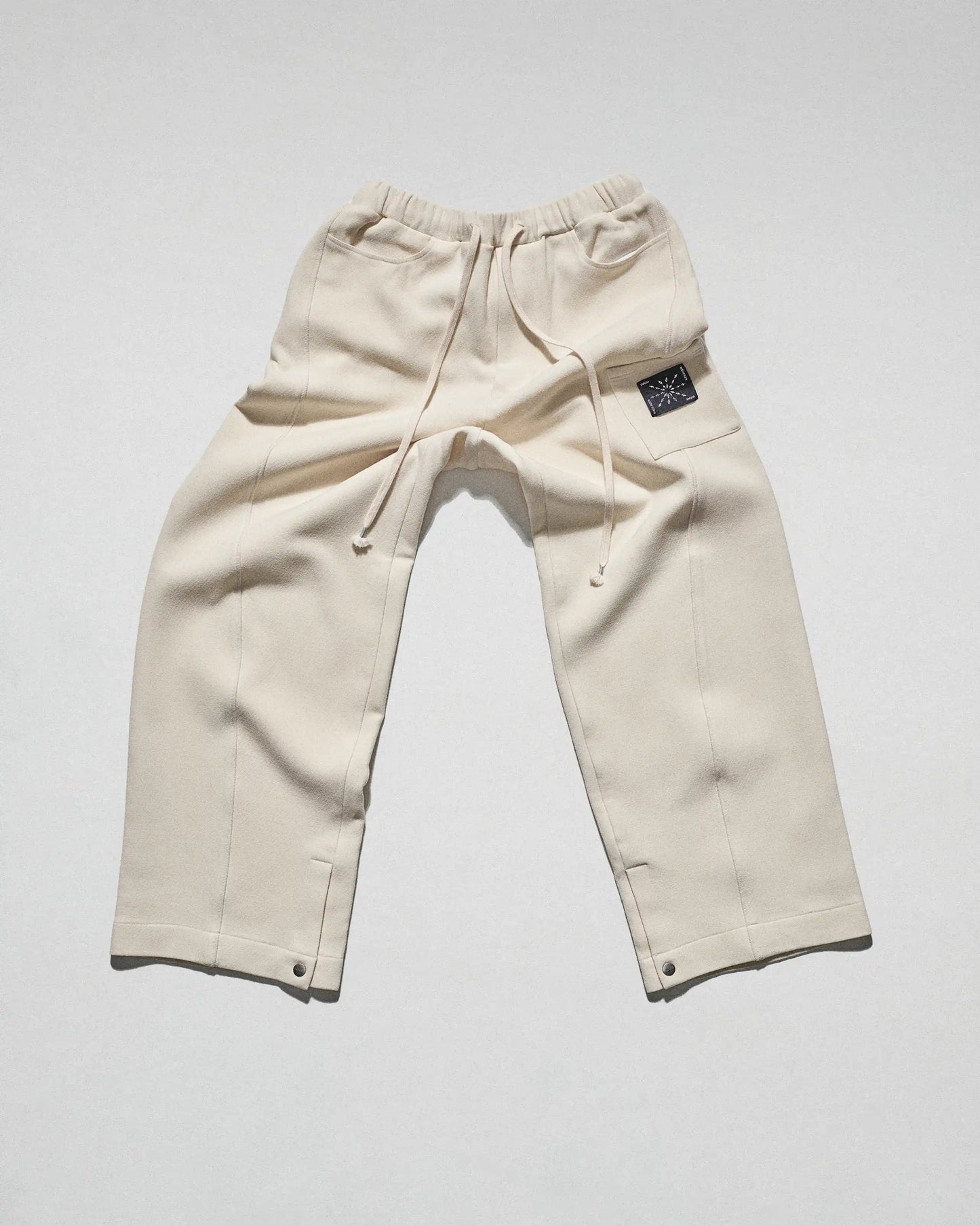 Crepe Snap Pants